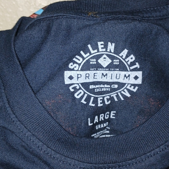 New without  tags SULLEN ART COLLECTIVE "PREMIUM" SKULL OCTOPUS 🐙 SIZE Large - Picture 3 of 3